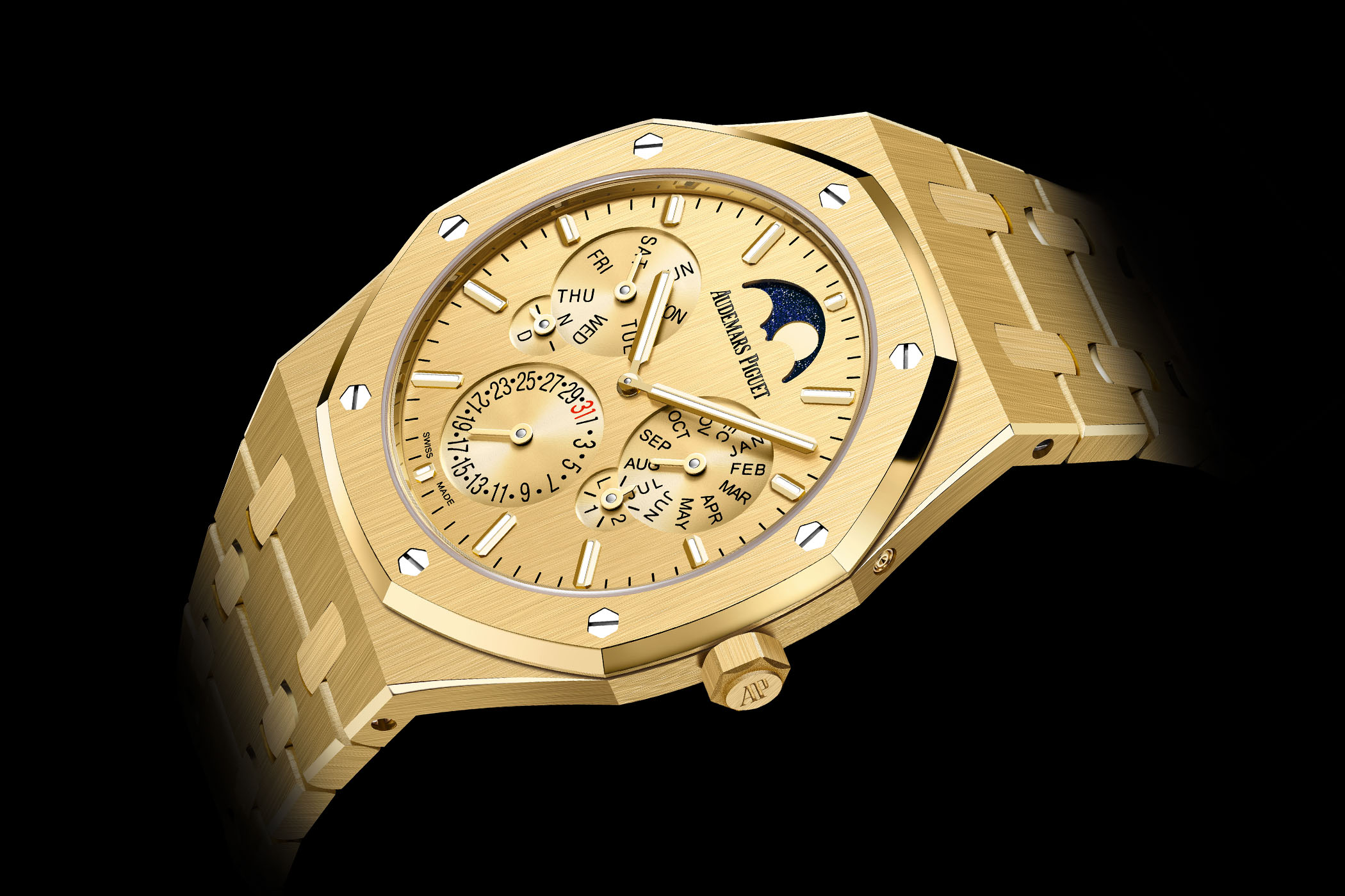 Replique Audemars Piguet Royal Oak Selfwinding Perpetual Calendar Ultra-Thin