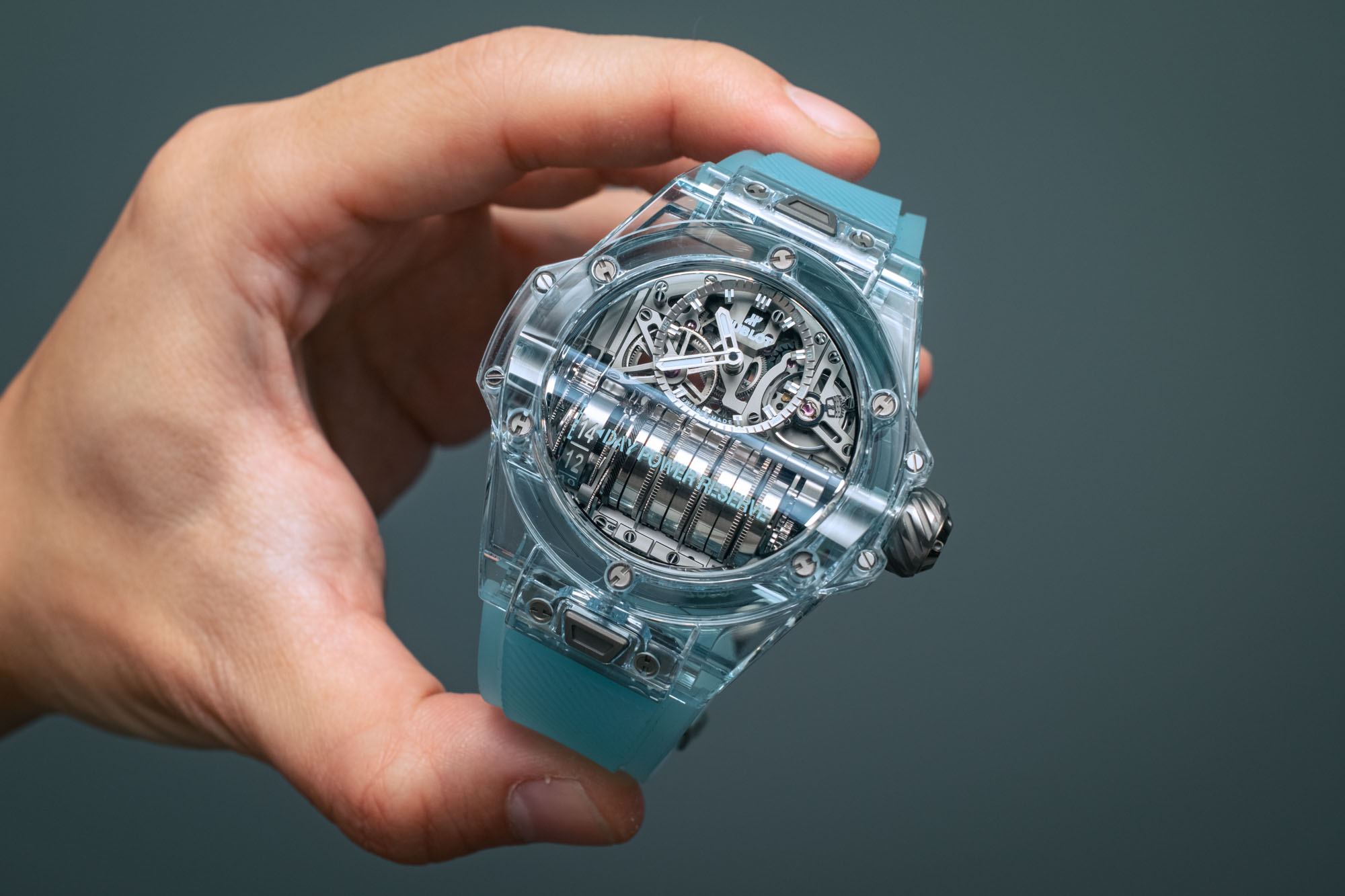 Hublot MP-11 Water Blue Sapphire Replica 